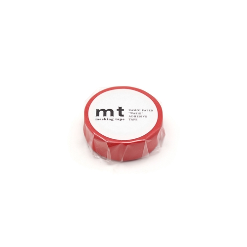 mt basic mt 1P マットレッド マスキングテープ 15mm×7m