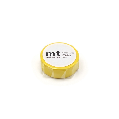 mt basic mt 1P マットイエロー マスキングテープ 15mm×7m