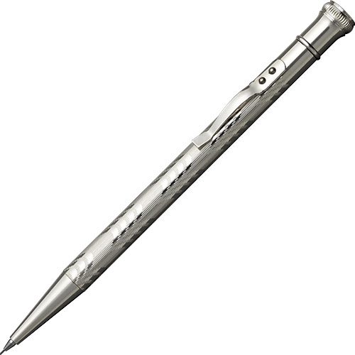 プラチナ 早川式繰出鉛筆 シャープペンシル 0.5mm シルバー – 丸善