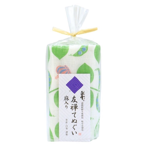 友禅てぬぐい ジャックと豆の木 グリーン
