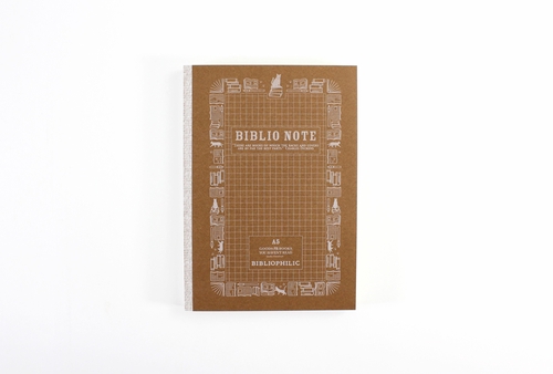 BIBLIOPHILIC BIBLIO NOTE GRID A5 SEPIA 5mm方眼 256P