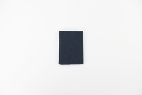 BIBLIOPHILIC COTTON CANVAS BOOKCOVER 文庫 NAVY