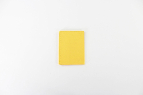 BIBLIOPHILIC COTTON CANVAS BOOKCOVER 文庫 YELLOW