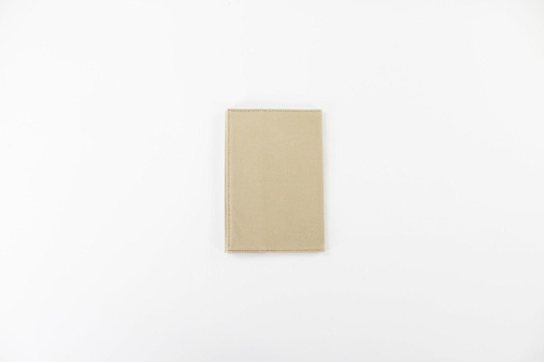 BIBLIOPHILIC COTTON CANVAS BOOKCOVER 新書 BEIGE