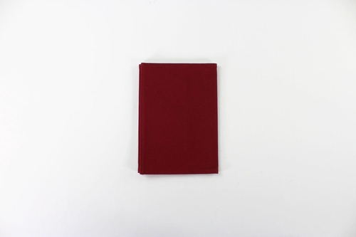 BIBLIOPHILIC COTTON CANVAS BOOKCOVER 46判 WINERED
