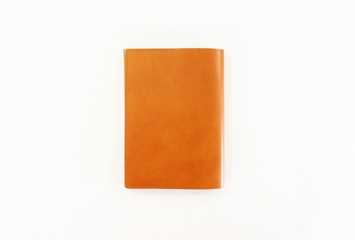 BIBLIOPHILIC COW LEATHER BOOKCOVER 46判 BR ブラウン