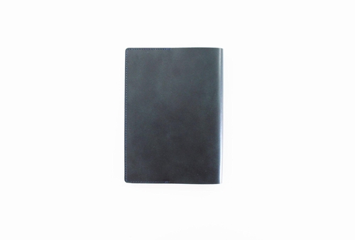 BIBLIOPHILIC COW LEATHER BOOKCOVER 46判 NV ネイビー