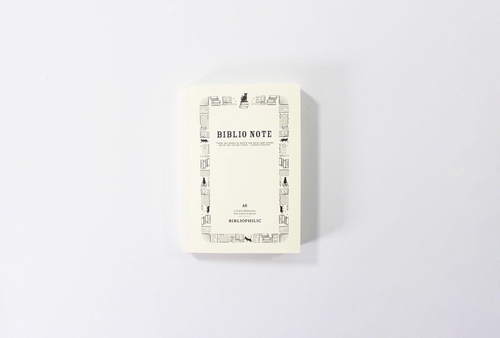 BIBLIOPHILIC BIBLIO NOTE A6(文庫) CREAM 無地 256P