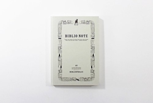 BIBLIOPHILIC BIBLIO NOTE A5 GREY 無地 256P