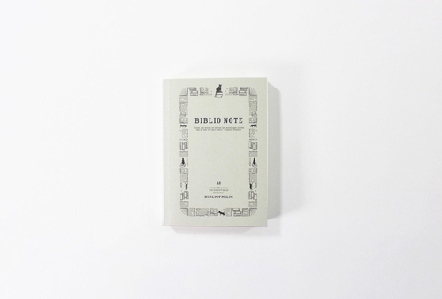 BIBLIOPHILIC BIBLIO NOTE A6(文庫) GREY 無地 256P