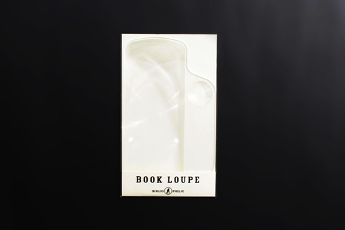 BIBLIOPHILIC BOOK LOUPE レンズ倍率:2倍(本体)、4倍(小玉)