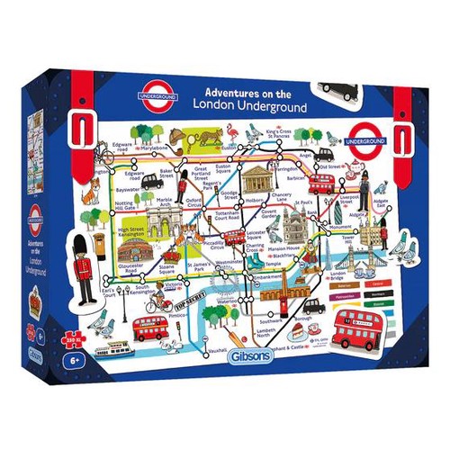 【Gibsons】ジグソーパズル Adventures on the London Underground (250XL)