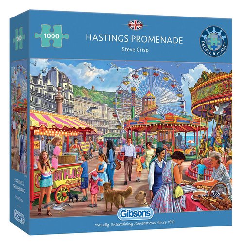 【Gibsons】ジグソーパズル Hastings Promenade (1000)