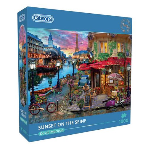 【Gibsons】ジグソーパズル Sunset on the Seine (1000)