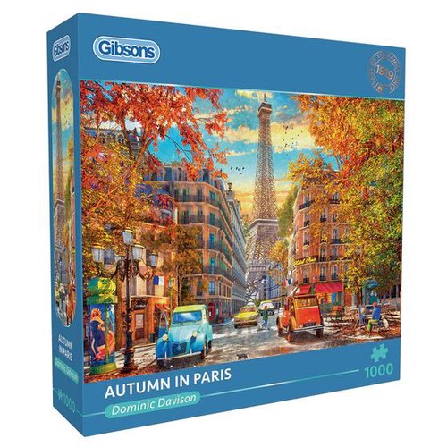 【Gibsons】ジグソーパズル Autumn in Paris (1000)