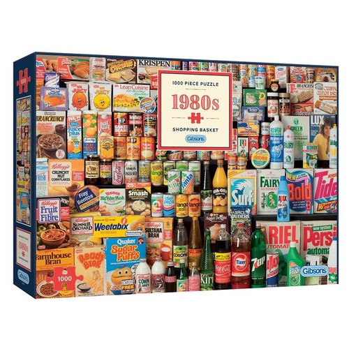 【Gibsons】ジグソーパズル 1980s Shopping Basket (1000)
