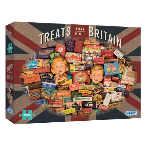 【Gibsons】ジグソーパズル Treats That Built Britain (1000)
