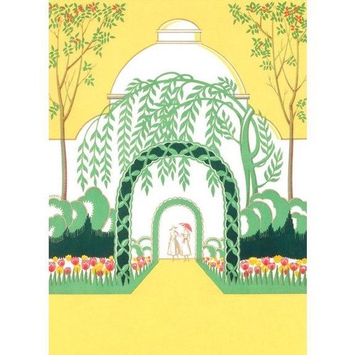 【V&A_M&G】グリーティングカード(KEW GARDENS-2)【Transport For London】