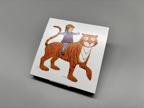 【V&A_M&G】封筒付きメッセージカード(8セット入り)【TIGER WHO CAME TO TEA】