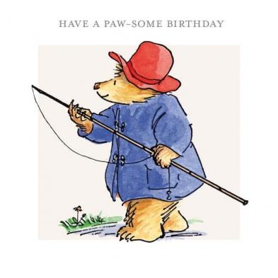 【Paddington】バースデーカード(PADDINGTON FISHING)【M&G】