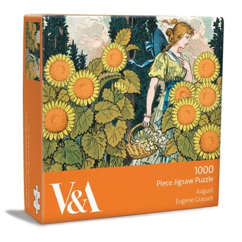 【M&G】ジグソーパズル(AUGUST LADY AND SUNFLOWERS)