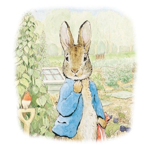 【PeterRabbit】スクエアカード(In the Garden)