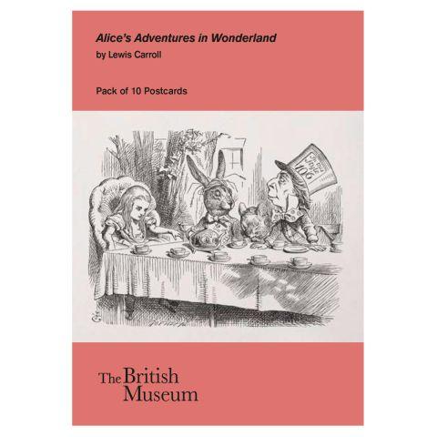【British Museum】ポストカード10枚セット(ALICE IN WONDERLAND)【Alice】