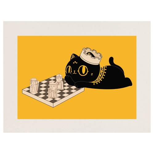 【British Museum】ポストカード【Bastet】【Lewis Chessmen】