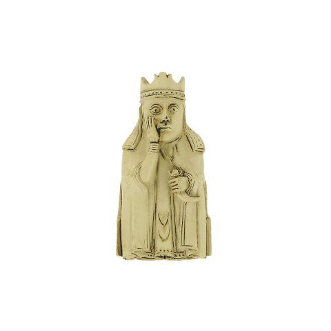 【British Museum】木製マグネット(QUEEN)【Lewis Chessmen】