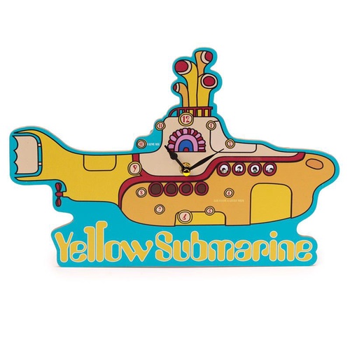 【The Beatles】壁掛け時計【Yellow Submarine】