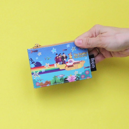 【The Beatles】ファスナー付きパース【Yellow Submarine】