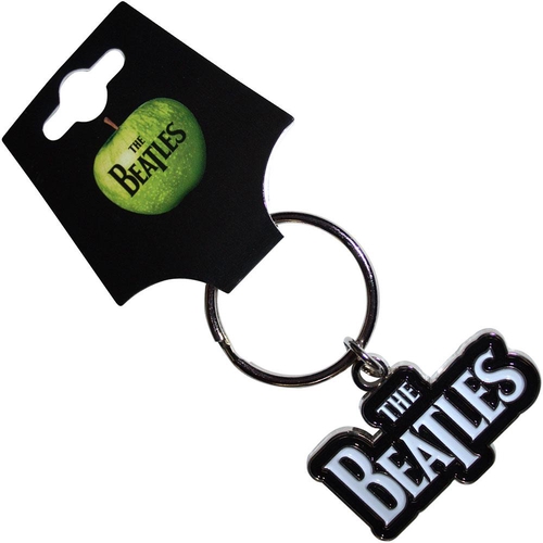 【The Beatles】キーホルダー(ホワイト)【Drop T】