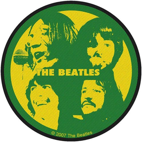 【The Beatles】ワッペン(丸)【Let It Be】