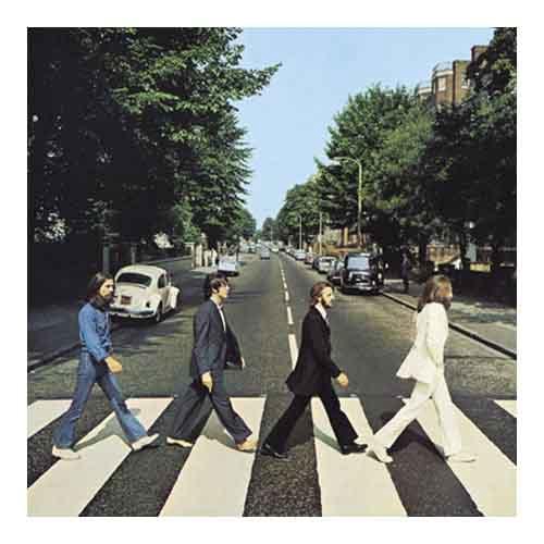 【The Beatles】グリーティングカード【Abby Road】