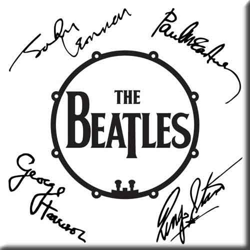 【The Beatles】マグネット(ドラムロゴ)