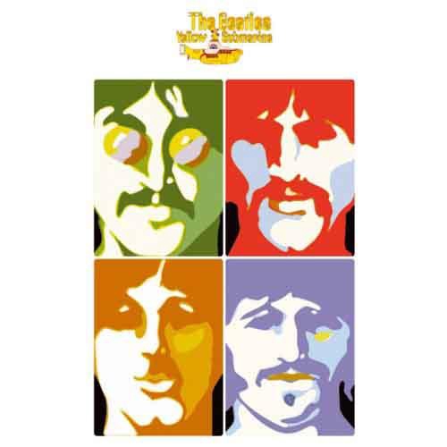 【The Beatles】ポストカード(シー・オブ・サイエンス)【Yellow Submarine】