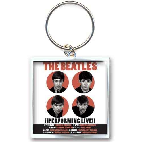【The Beatles】キーホルダー(Performing Live)