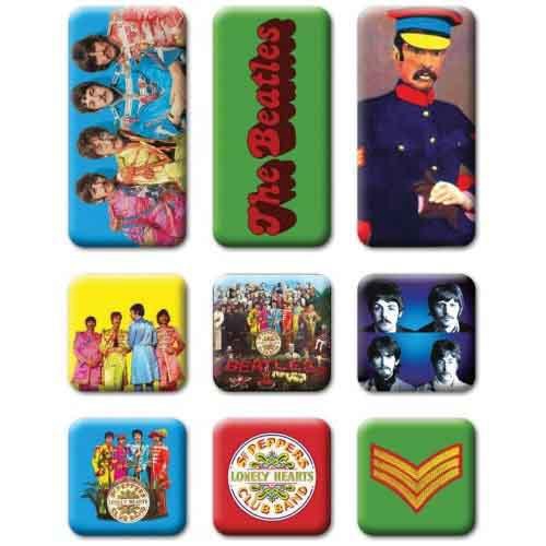 【The Beatles】マグネットセット【Sgt. Pepper's Lonely Hearts Club Band】