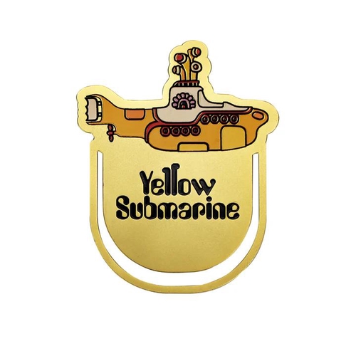 【The Beatles】メタルブックマーク【Yellow Submarine】