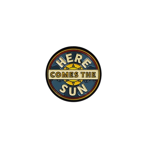 【The Beatles】ピンバッジ【Here Comes the Sun】