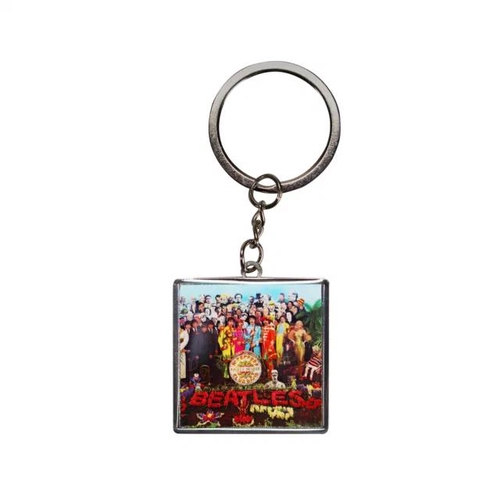 【The Beatles】メタルキーリング(Sgt. Pepper)