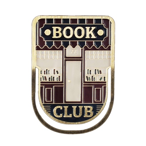 【Book Lovers】メタルブックマーク【Book Club】