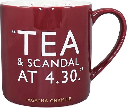 【Agatha Christie】マグカップ(Tea & Scandal)