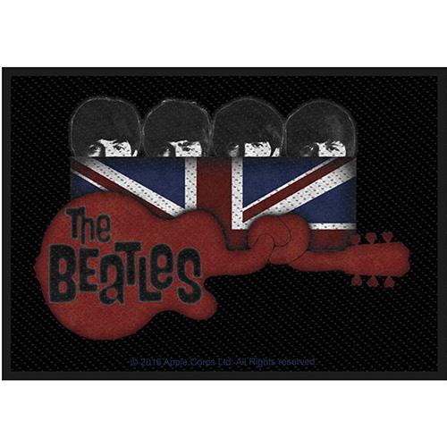 【The Beatles】ワッペン(ギター&ユニオンジャック)