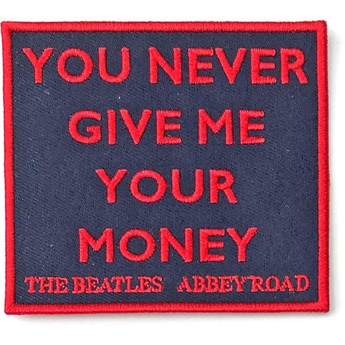 【The Beatles】ワッペン【You Never Give Me Your Money】