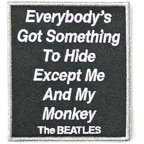 【The Beatles】ワッペン【Me And My Monkey】