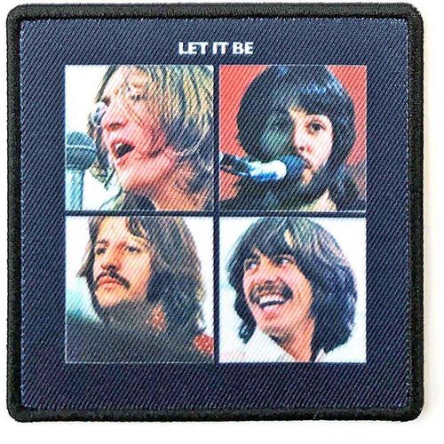 【The Beatles】ワッペン(写真)【Let It Be】