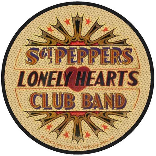 【The Beatles】ワッペン(Sgt. Pepper's Lonely Hearts Club Band)