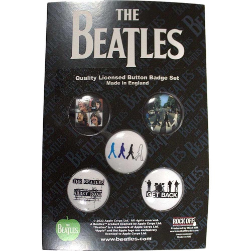 【The Beatles】ボタンバッジセット '1969-1970