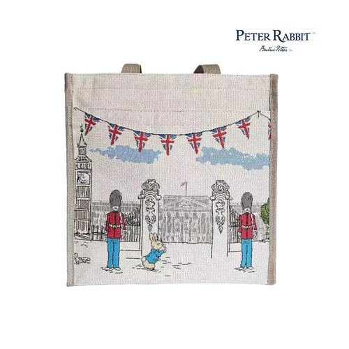 【Signare】ショッピングバッグ(Victorian)【Peter Rabbit】